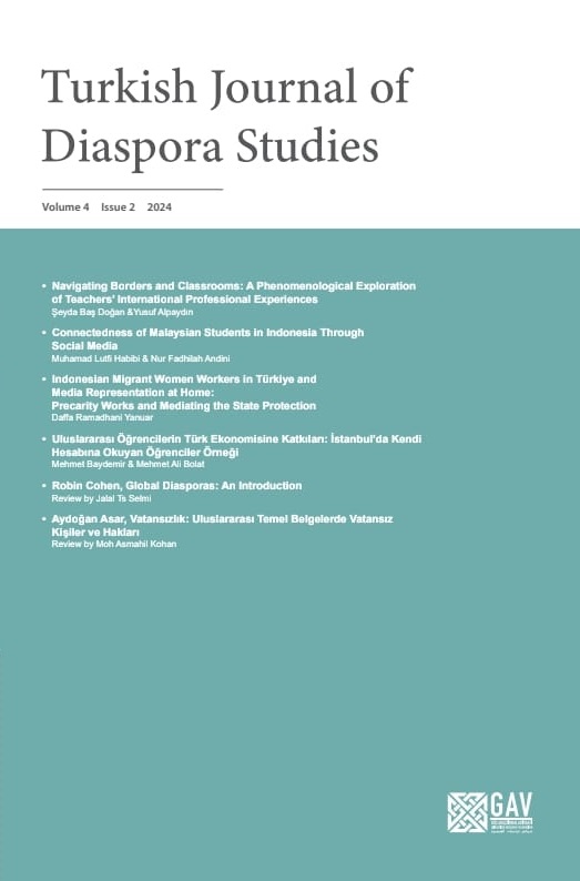 					View Vol. 4 No. 2 (2024): Turkish Journal of Diaspora Studies
				